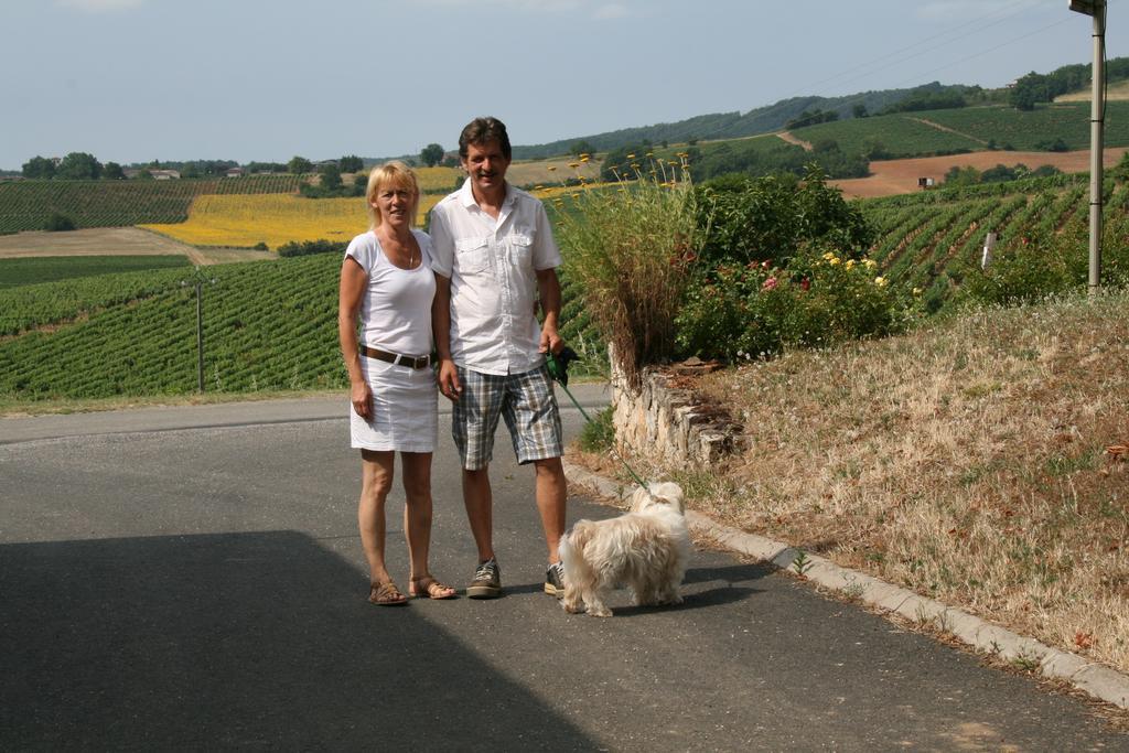 Domaine La Rose Bed and Breakfast Caylus Buitenkant foto