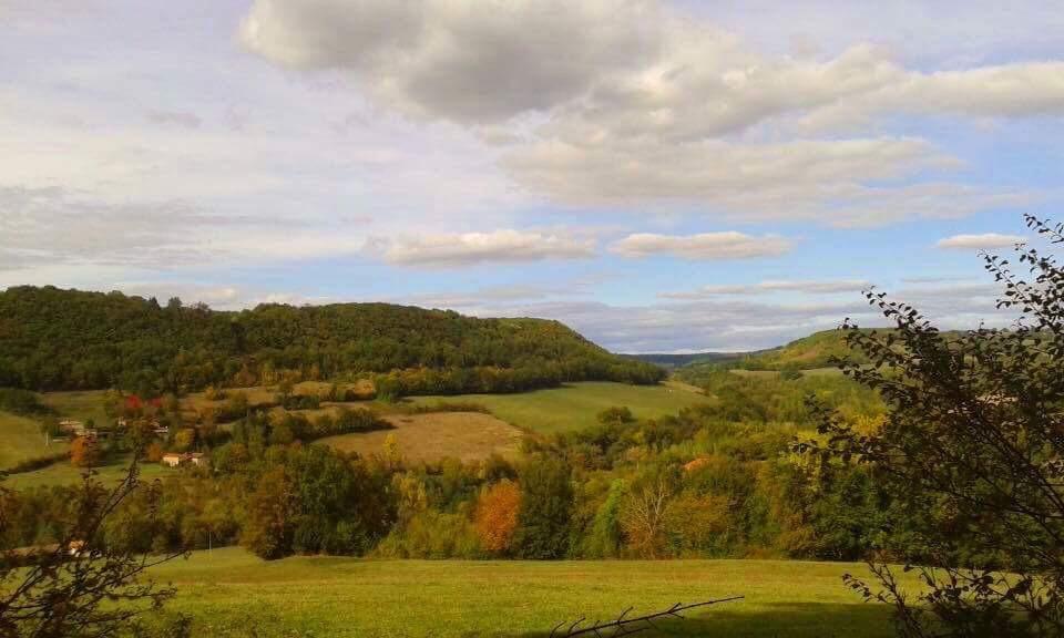 Domaine La Rose Bed and Breakfast Caylus Buitenkant foto